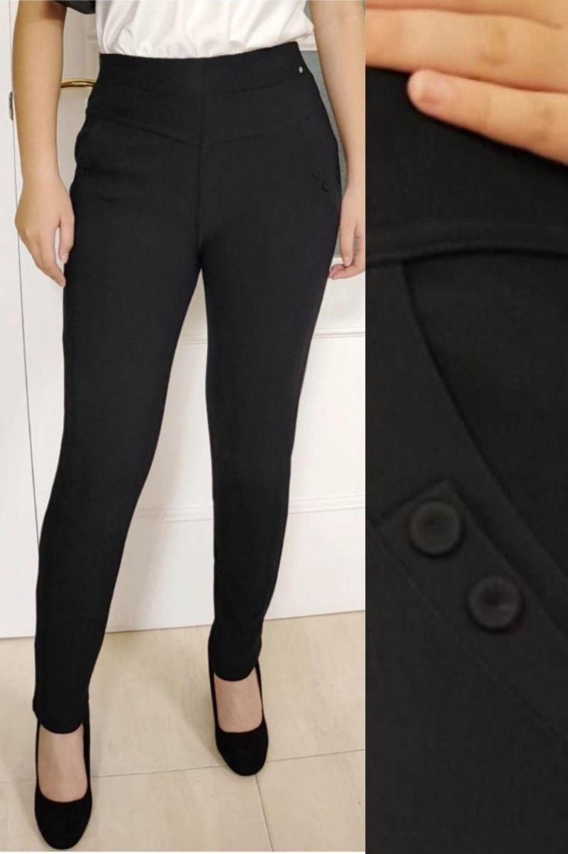 Pantalón mujer con bolsillos talla grande - Imagen 5