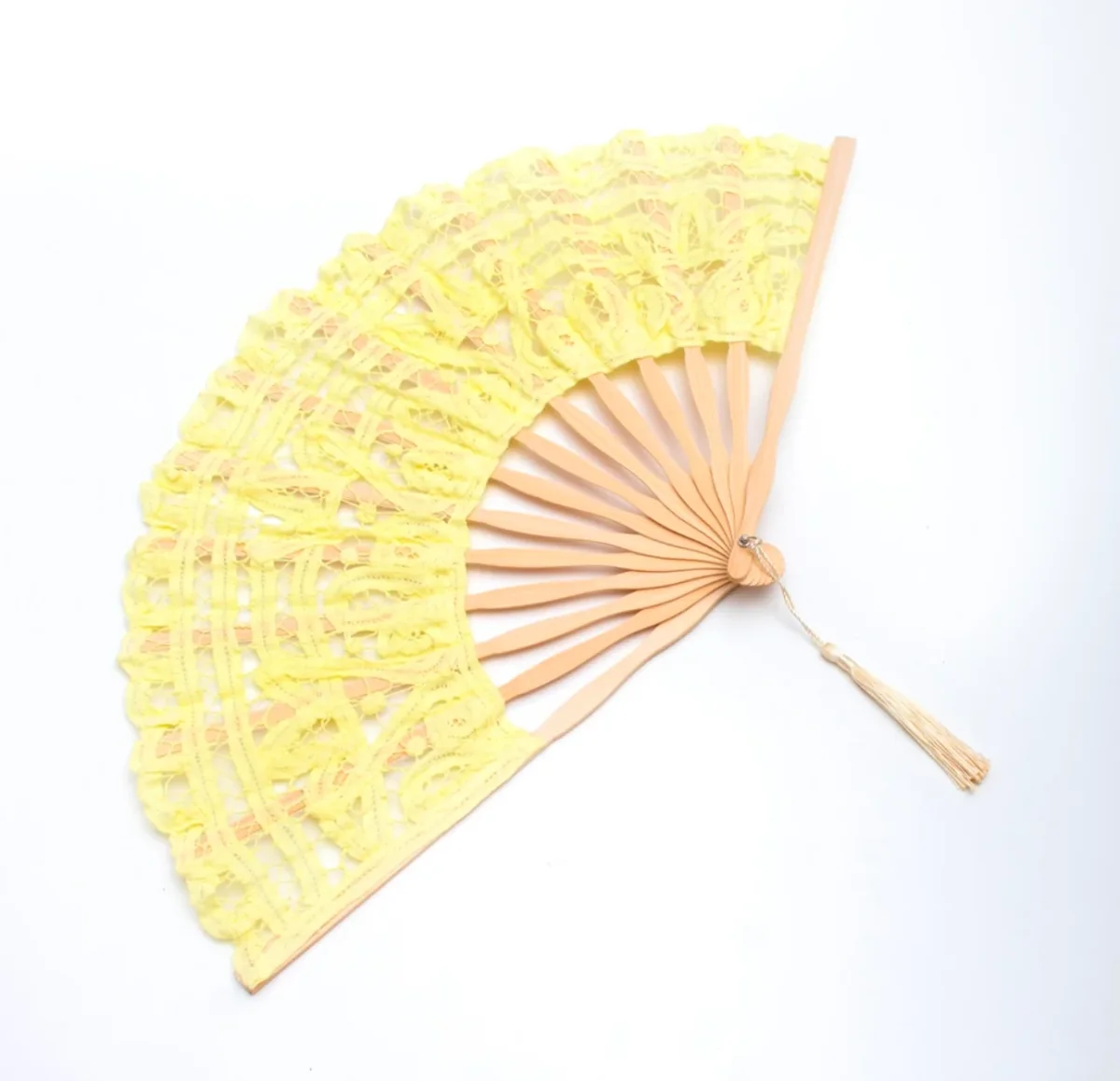 Abanico amarillo - Imagen 3