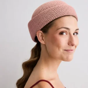 Casquete Marina rosa