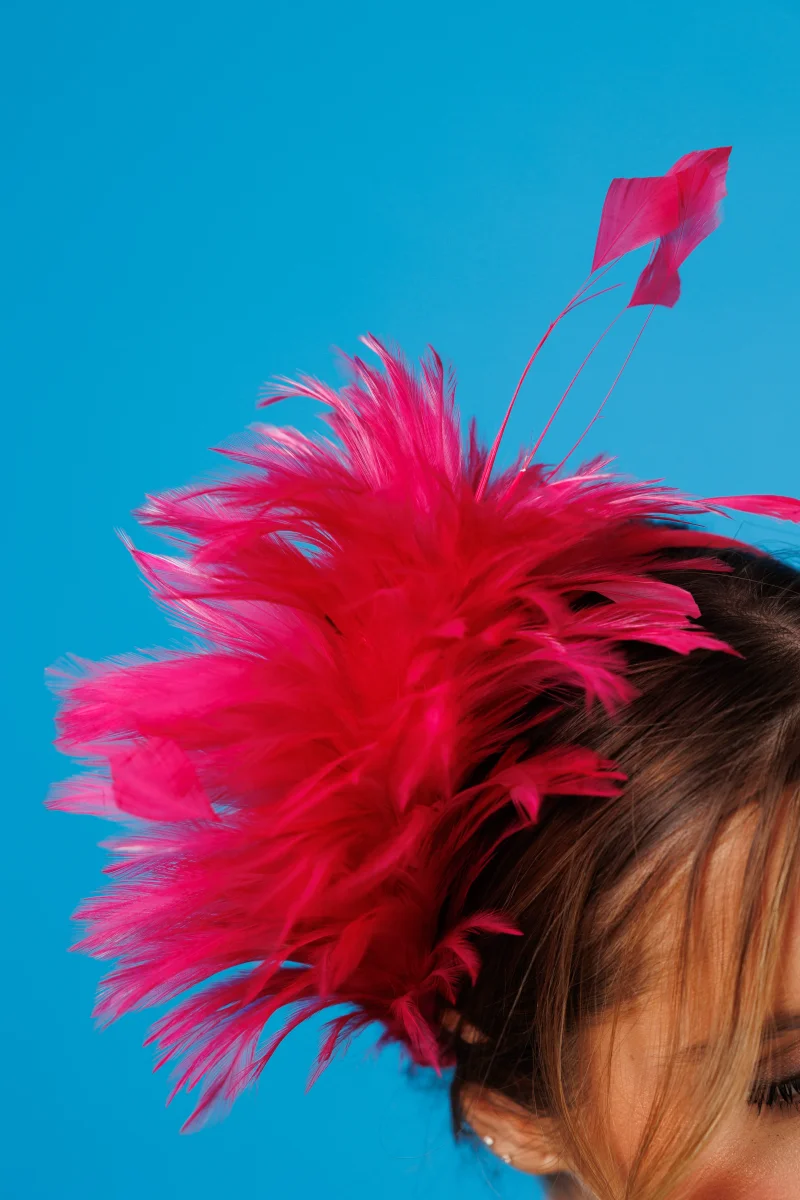 Diadema Señora fucsia - Imagen 4