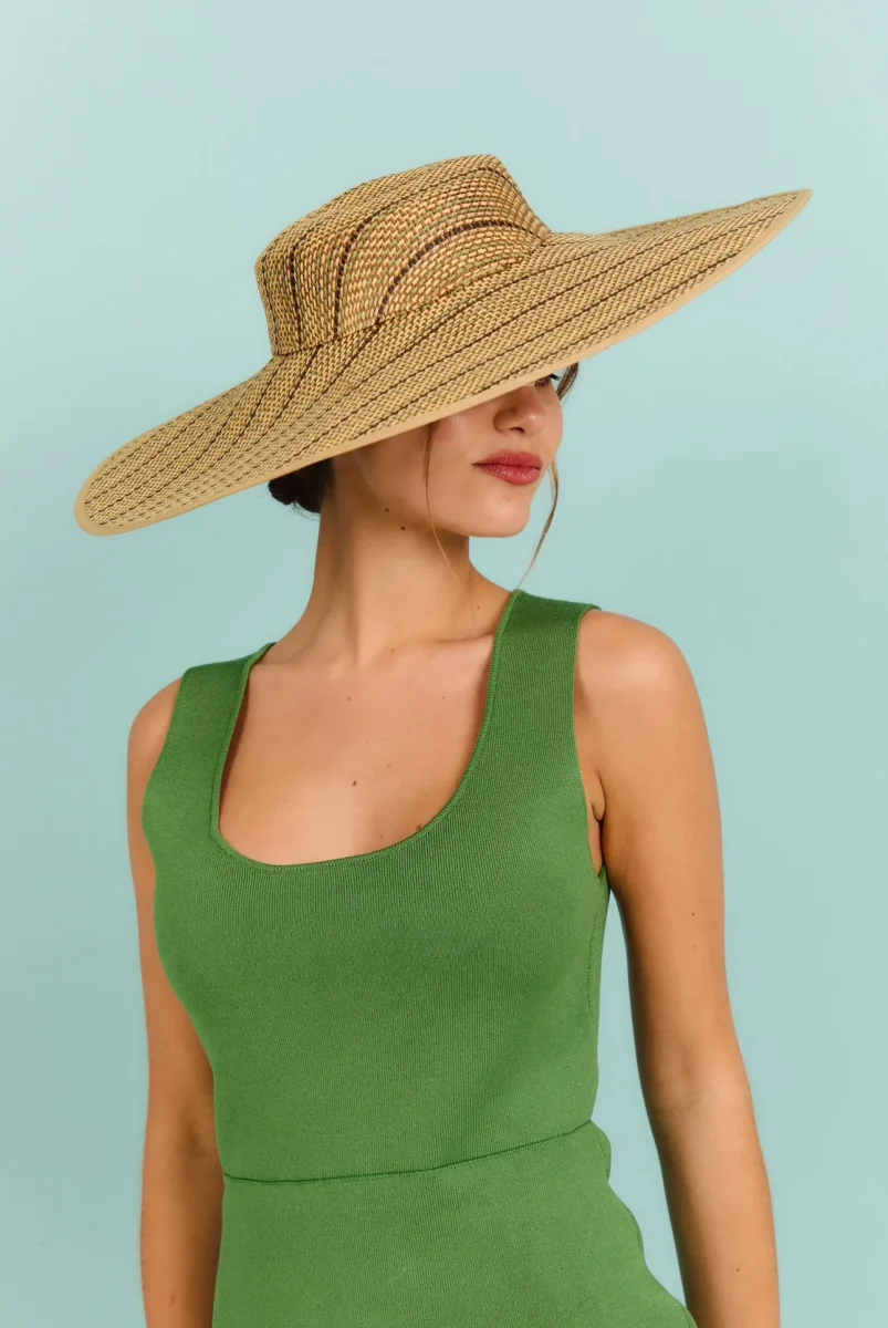 Pamela Amazona Beige y Verde