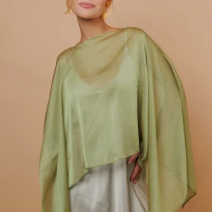 Capa seda Verde Lima