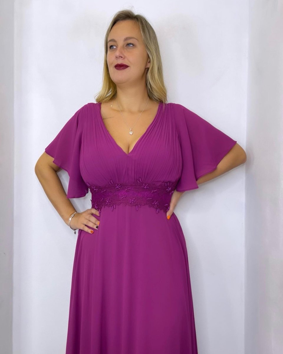 Vestido Cintura Encaje Curvy - Imagen 5