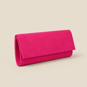 Bolso Sobre cuadrado fucsia
