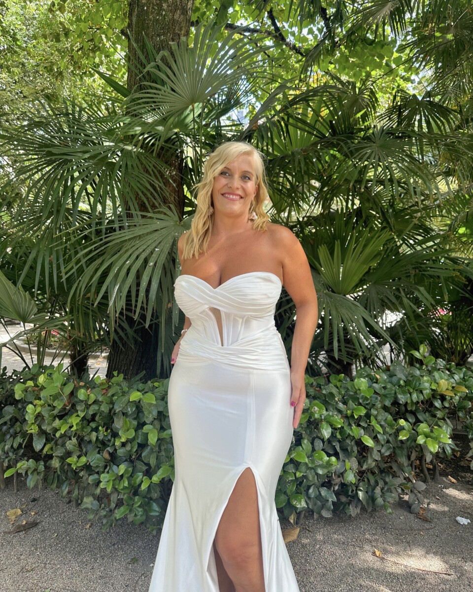 Vestido Seda Sirena Novia - Imagen 8