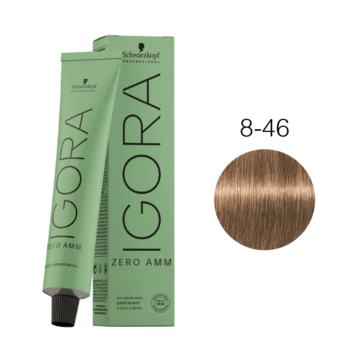IGORA ROYAL ZERO AMM 8-46 Louro Claro Bege Chocolate – 60 g