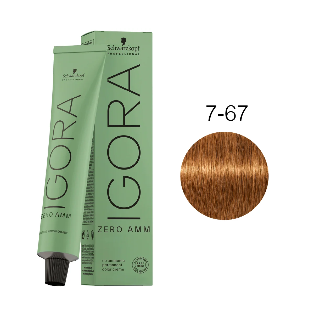 IGORA ROYAL ZERO AMM 7-67 Louro Médio Chocolate Cobre – 60 g