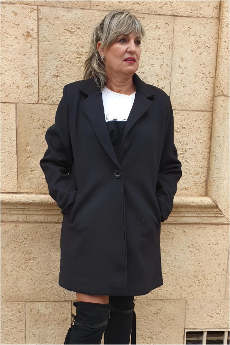 Abrigo mujer forrado talla grande - Imagen 7