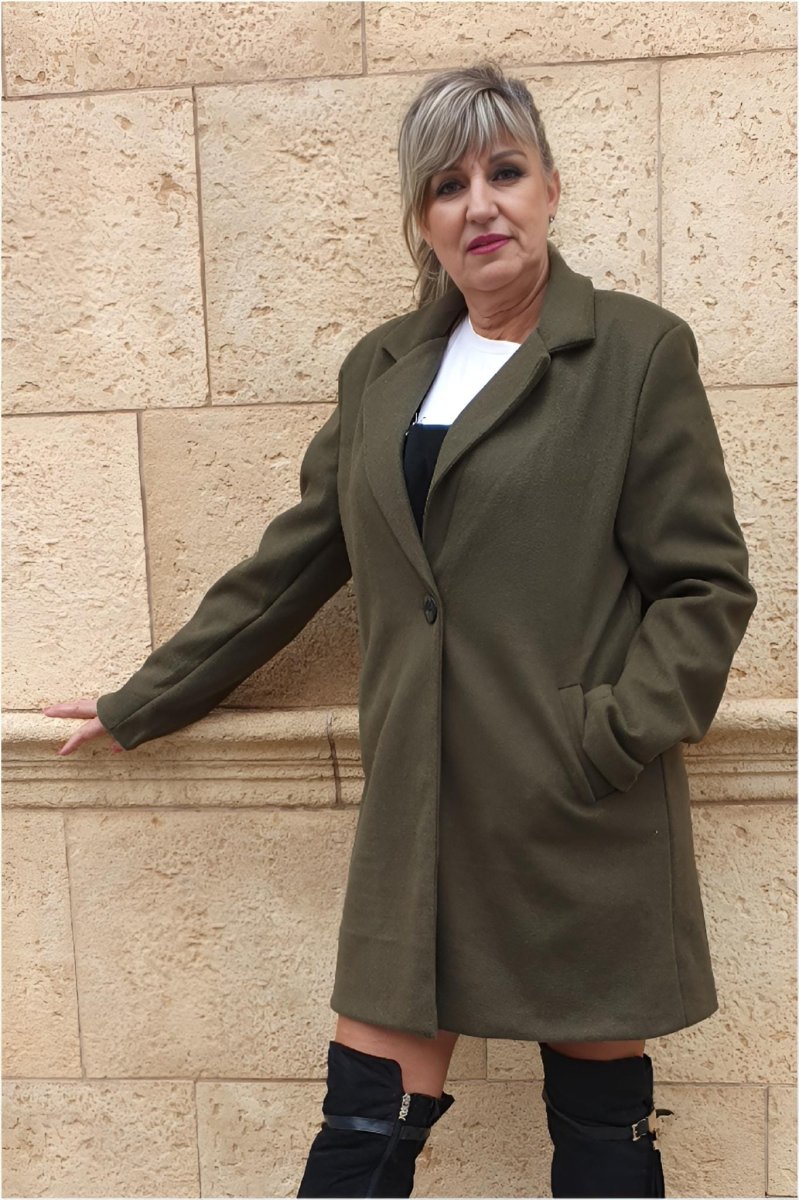 Abrigo mujer forrado talla grande - Imagen 3