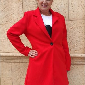 Abrigo mujer forrado talla grande