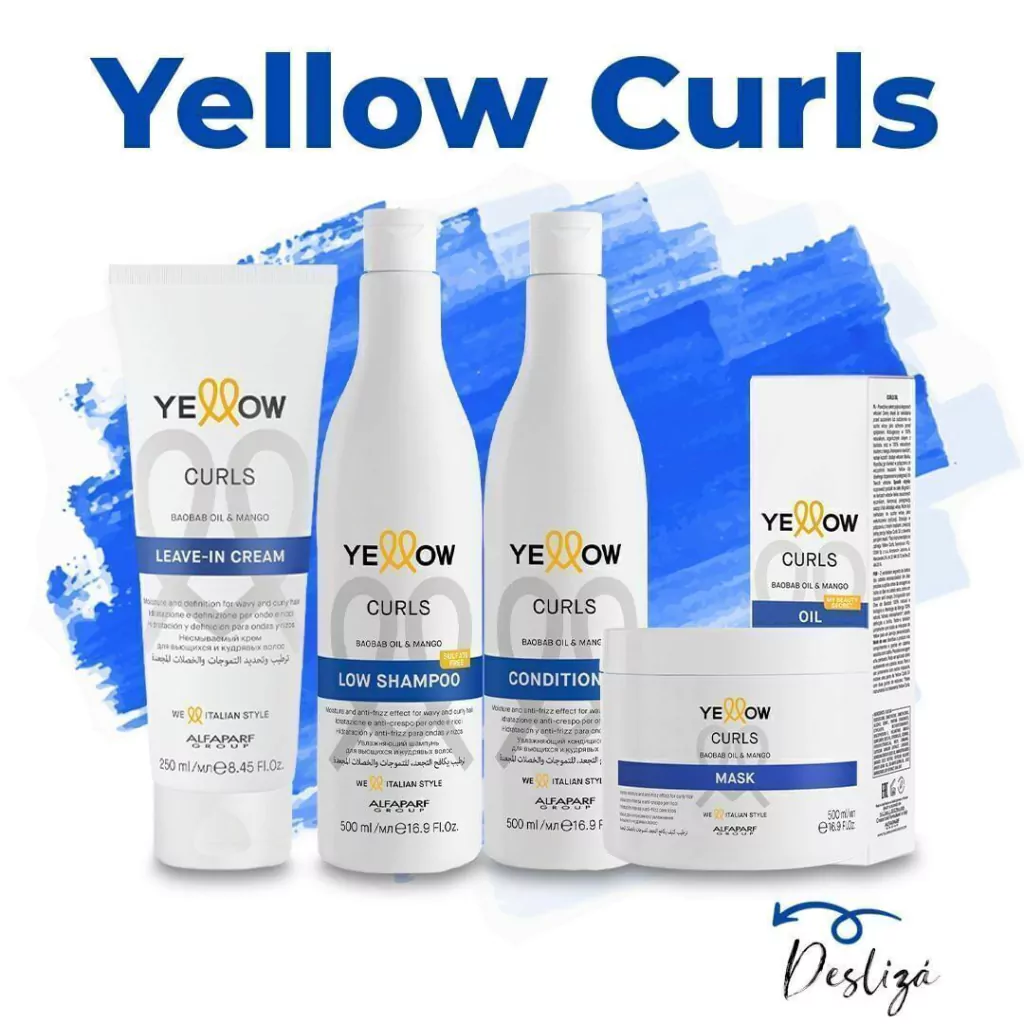 Yellow Curls | Línea para Rizos Definidos, Suaves y Sin Frizz - Imagen 4