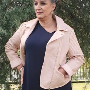 Chaqueta mujer símil piel