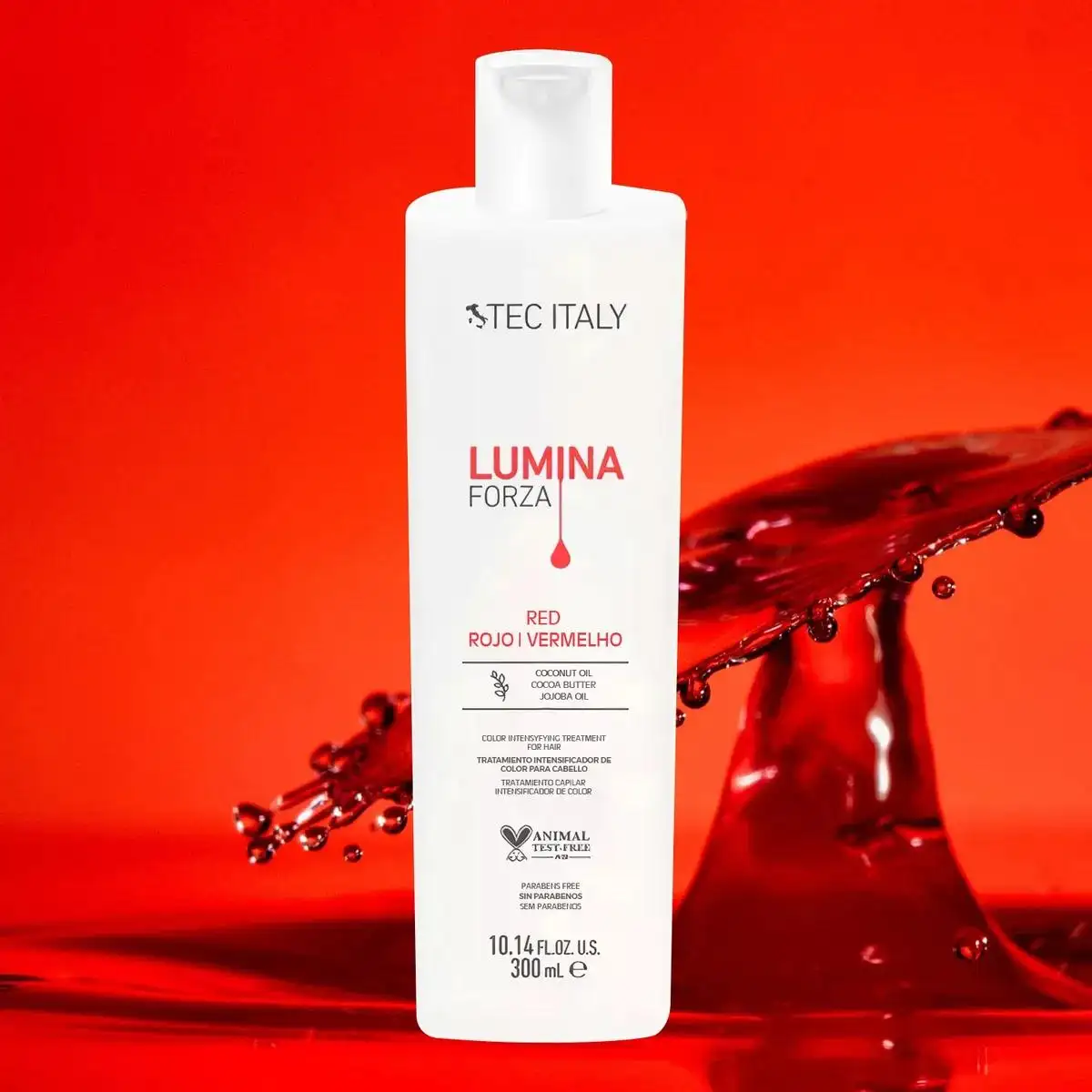 TEC ITALY Lumina Forza Red / Rojo – 300 ml - Imagen 5