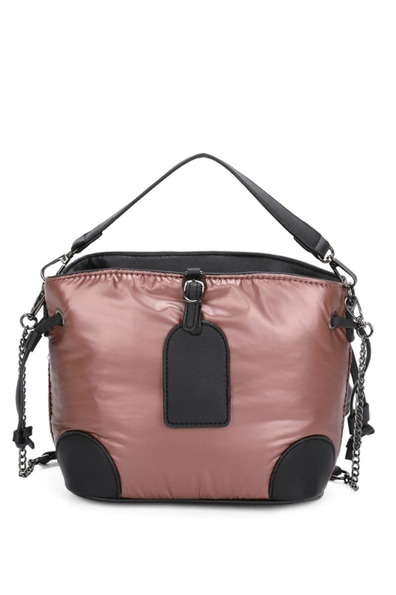 Bolso mujer acolchado pequeño - Imagen 5