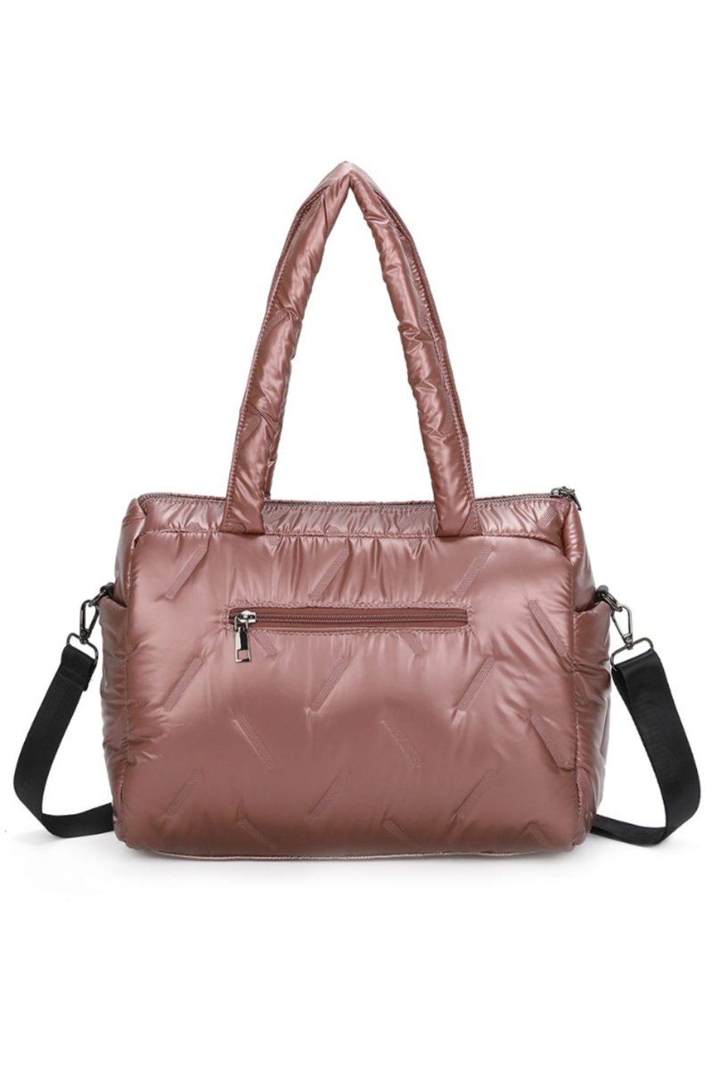 Bolso mujer acolchado con borla - Imagen 8