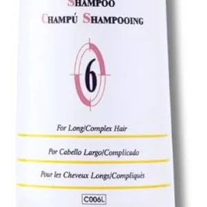Chihtsai #6 Champú para Cabello Liso – 1000 ml | Limpieza Suave y Control del Frizz