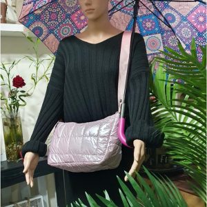 Bolso mujer acolchado bandolera