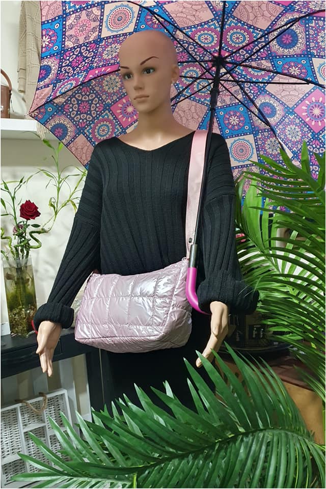 Bolso mujer acolchado bandolera - Imagen 2
