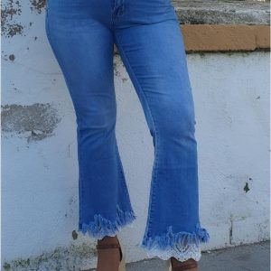 Pantalón mujer vaquero tobillero