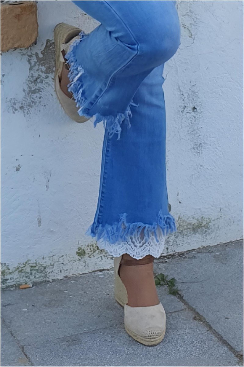 Pantalón mujer vaquero tobillero - Imagen 4