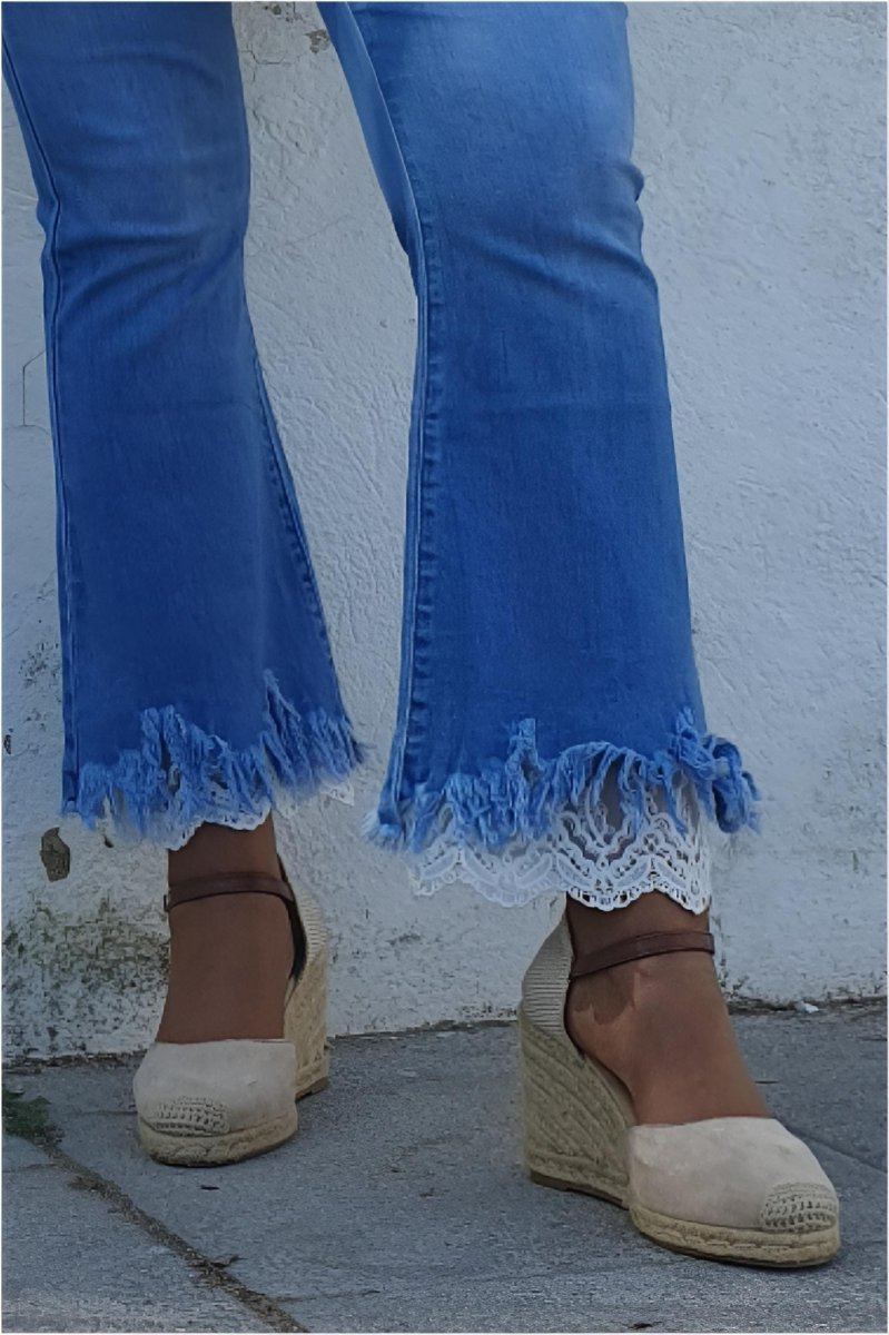 Pantalón mujer vaquero tobillero - Imagen 3