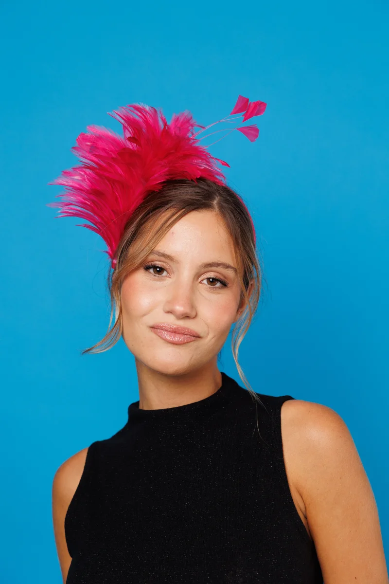 Diadema Señora fucsia - Imagen 2