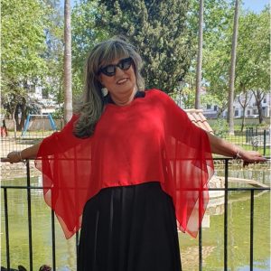 Capa mujer vaporosa