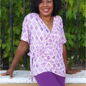 Blusa mujer punto seda talla grande