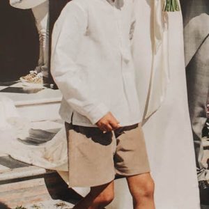 Pantalón Bosco – Lino Rosa Nude – T. 6