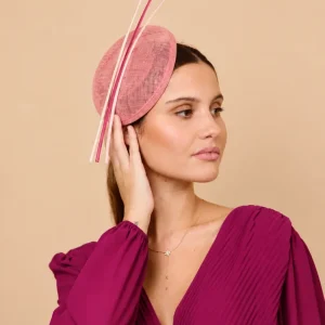 Tocado Mel rosa