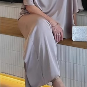 Pantalón mujer punto seda grande