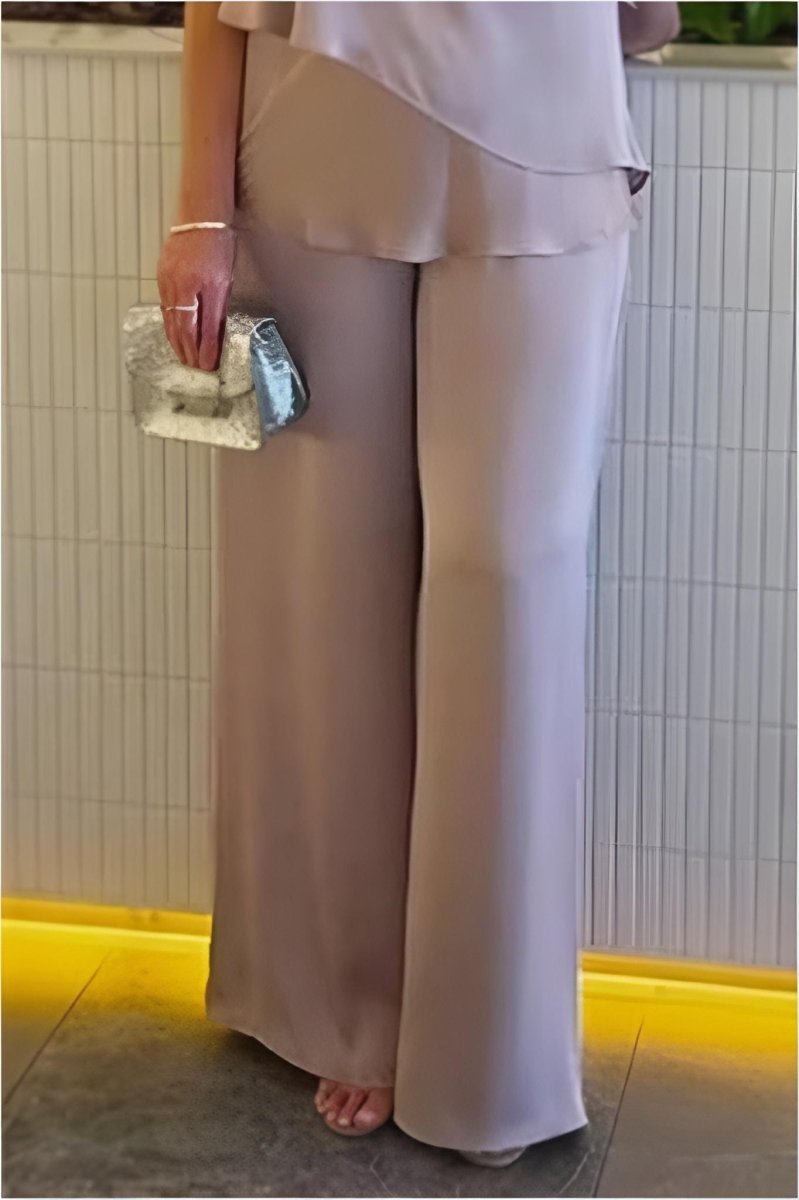 Pantalón mujer punto seda grande - Imagen 5