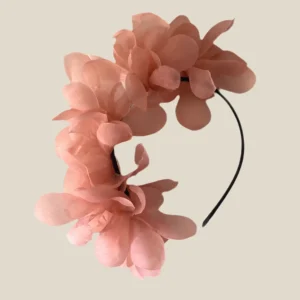 Diadema Halfpetalines melocotón