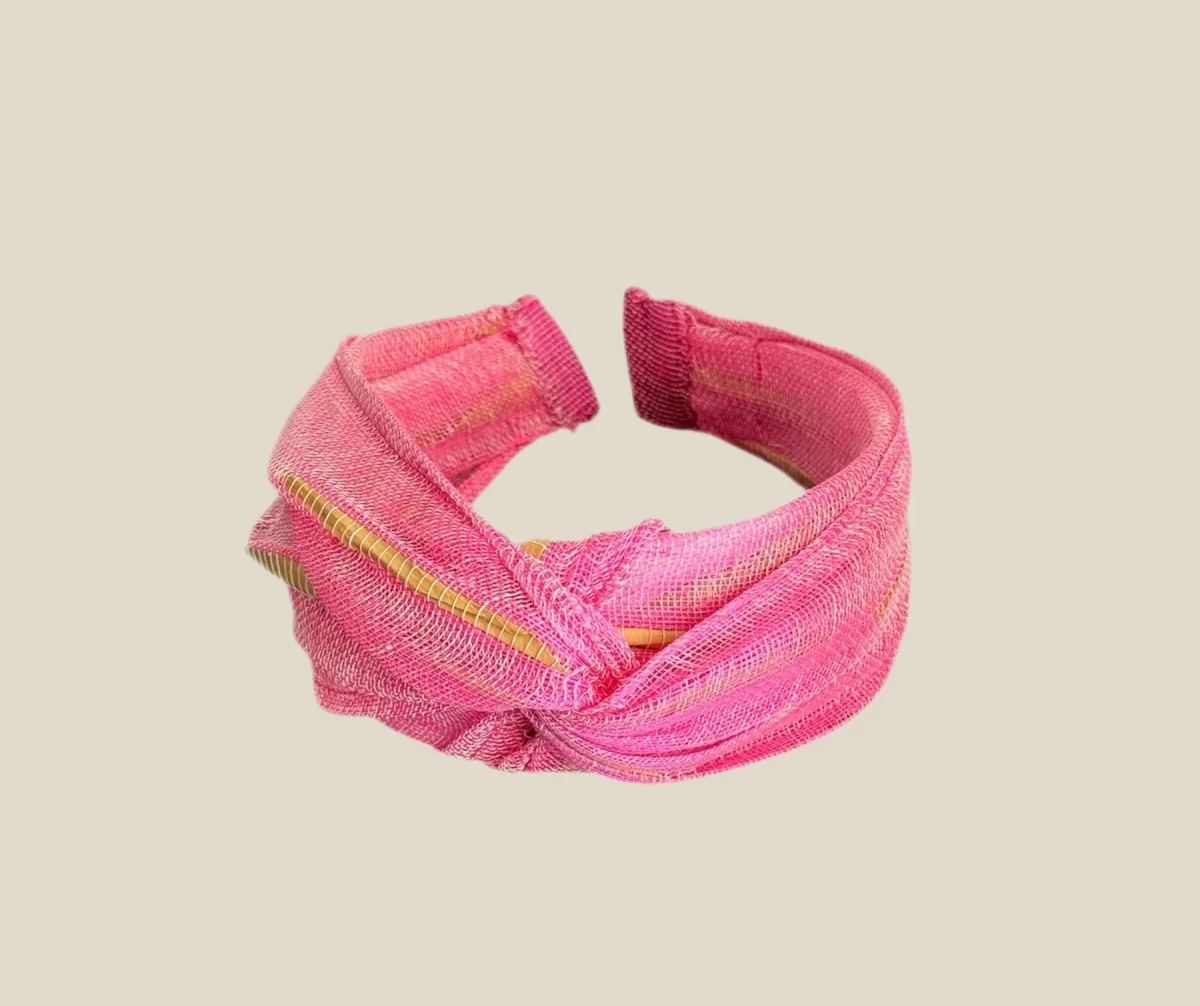 Diadema Baronesa XL rosa - Imagen 2