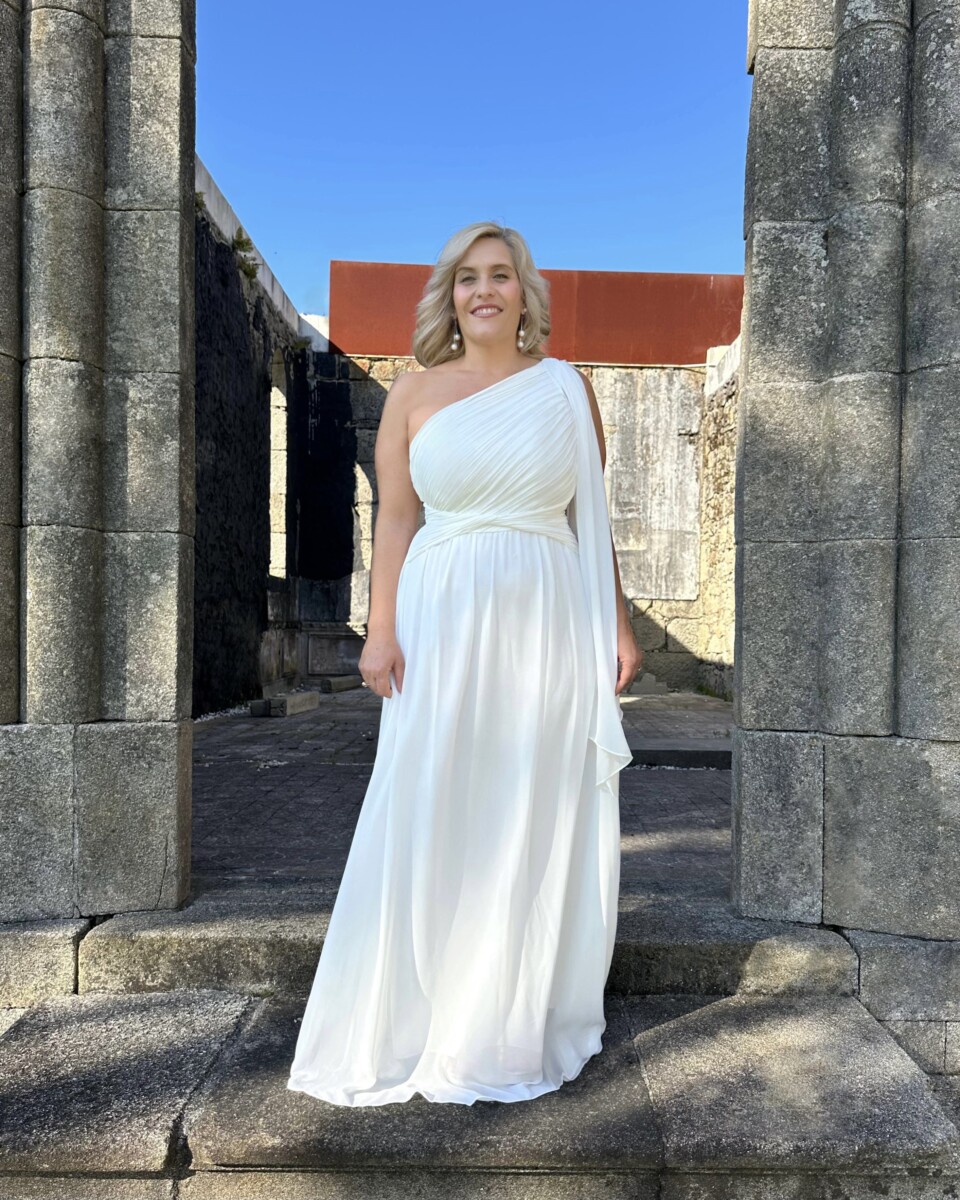 Vestido Antía Novia Nudo Cintura - Imagen 5