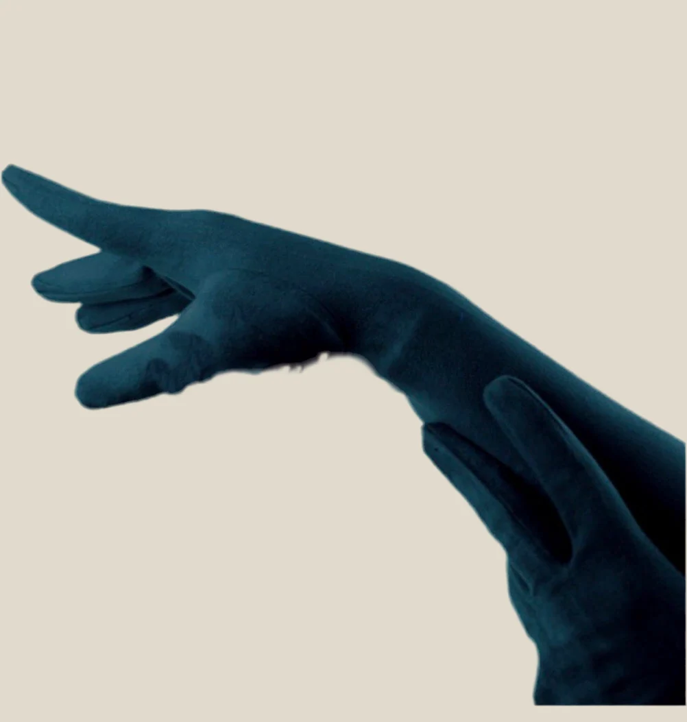 Guantes largos Azul Marino - Imagen 2