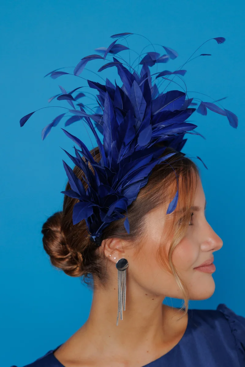 Diadema Avestruz azul - Imagen 6