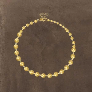 Collar Cosmos dorado