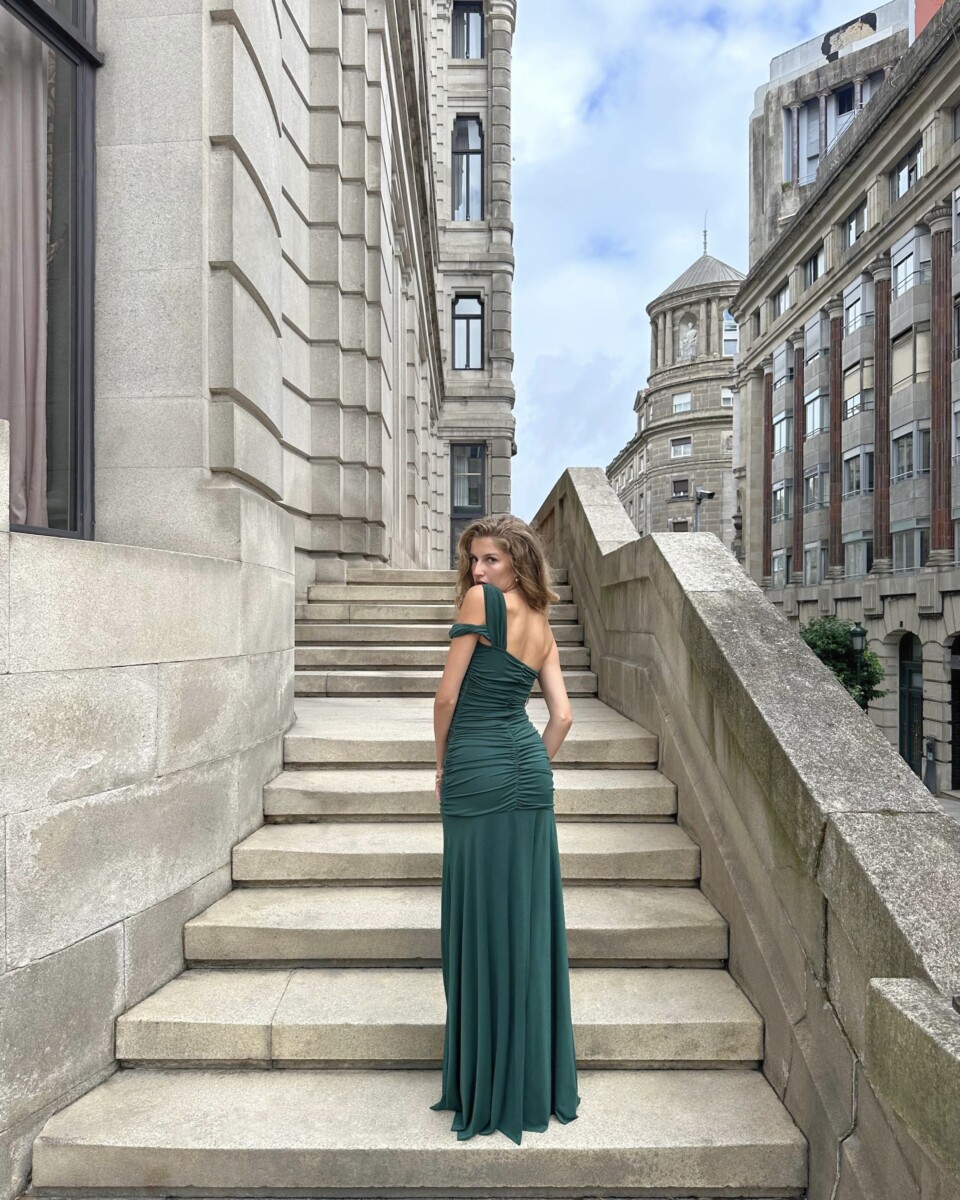 Vestido Hombro Doble Tirante - Imagen 5