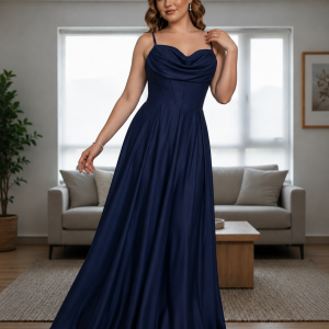 Vestido Seda Corsé Varillas Curvy