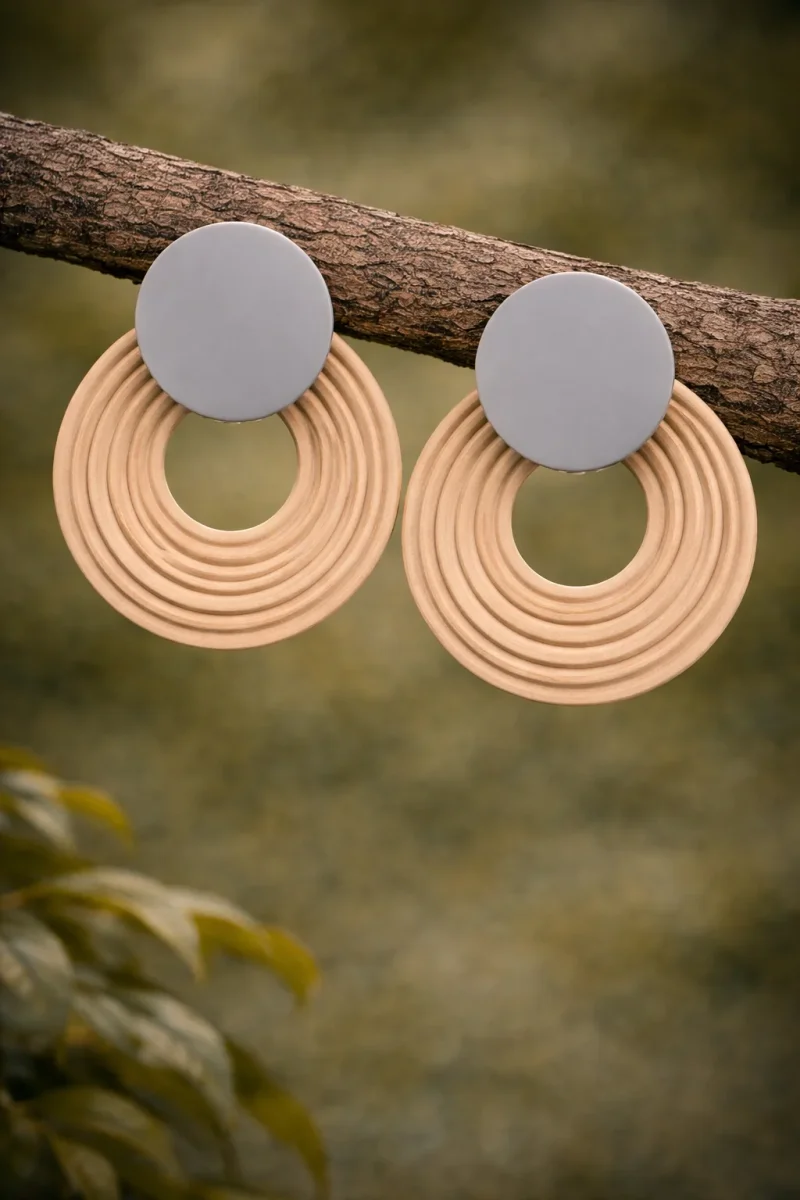 Pendientes Arte gris - Imagen 2
