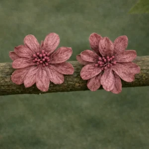 Pendientes Corola nude
