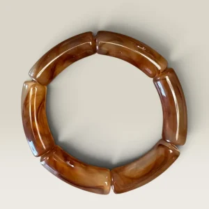 Pulsera Puzzle coñac