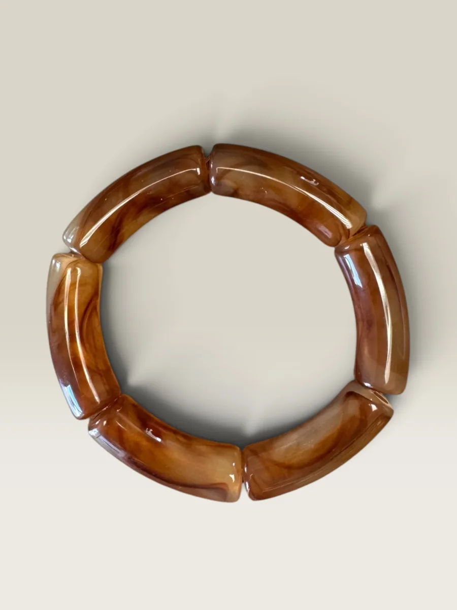Pulsera Puzzle coñac - Imagen 2