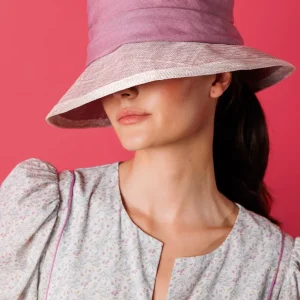 Sombrero Geraldine rosa