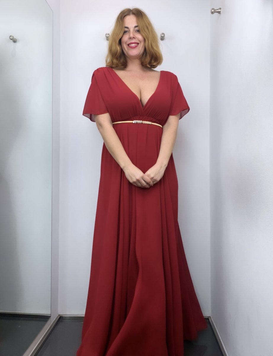 Vestido Bella Manga Corta - Imagen 9