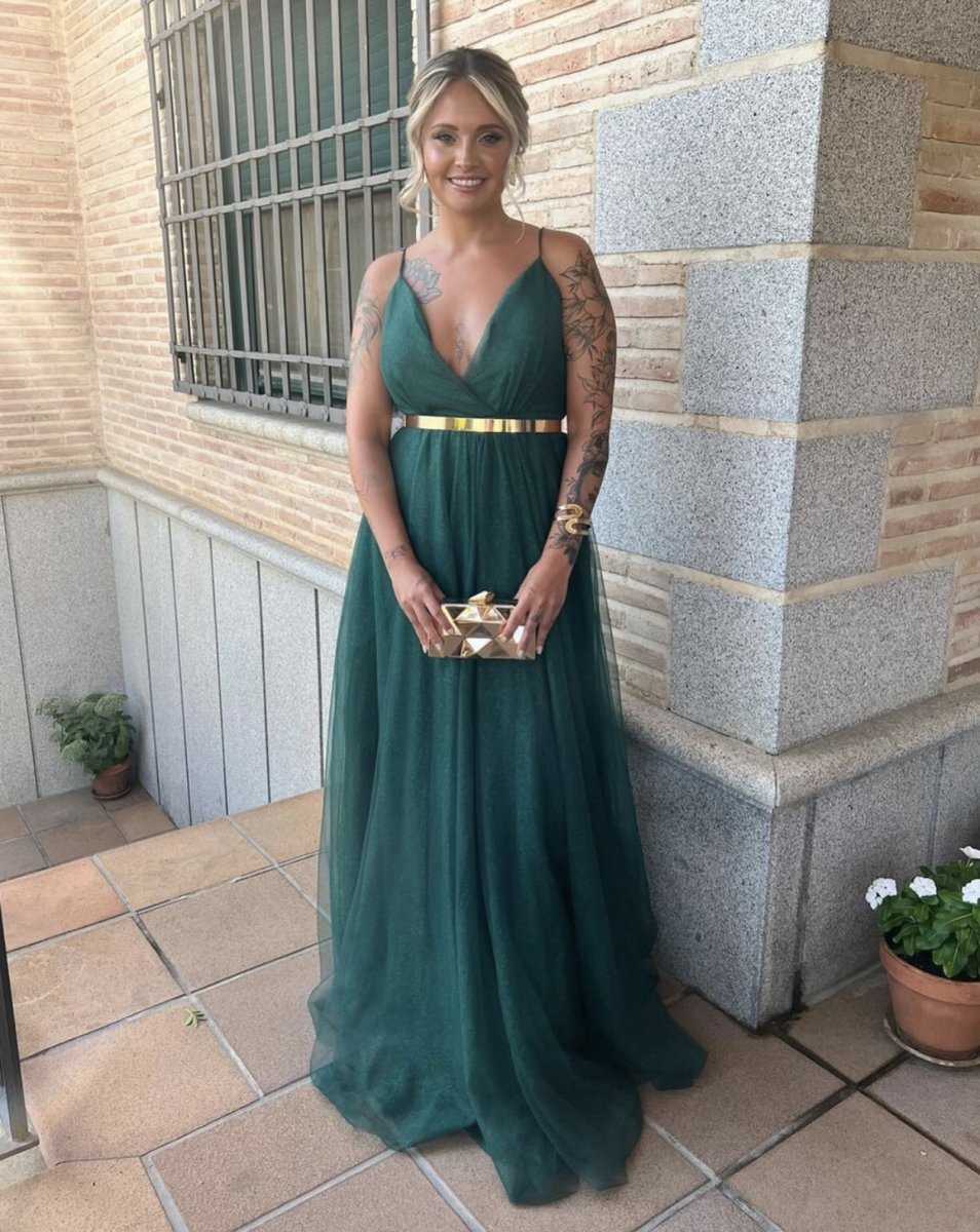 Vestido Tul Brillos - Imagen 3
