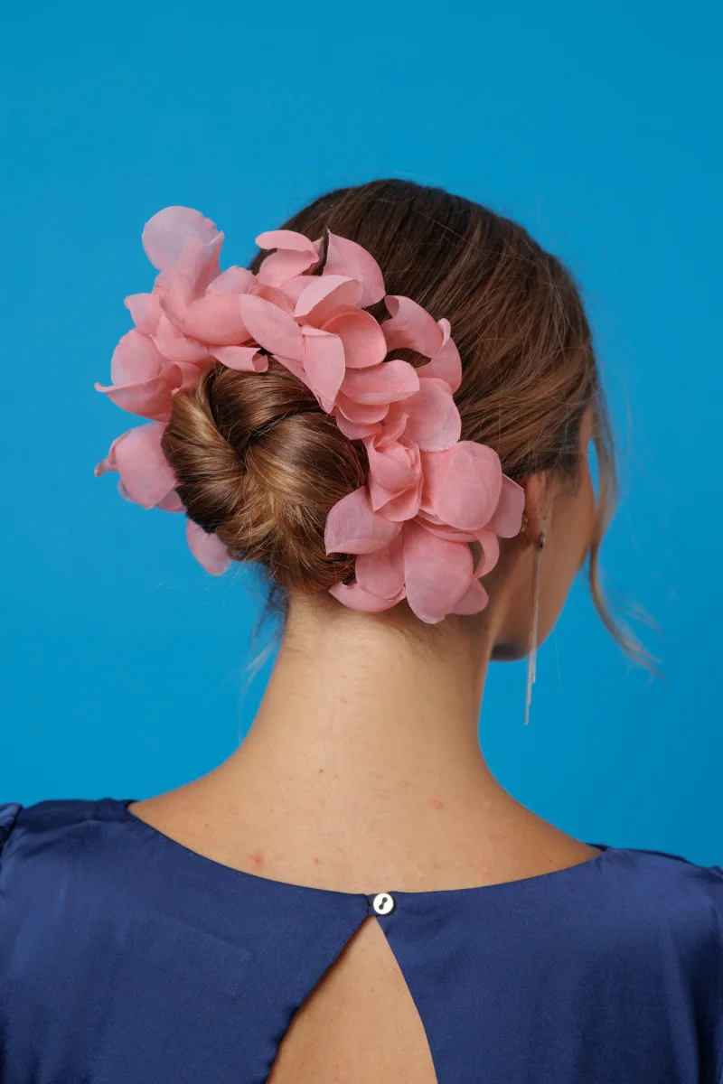 Tocado Pétalos rosa - Imagen 3