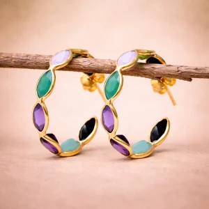 Aros Devota morados