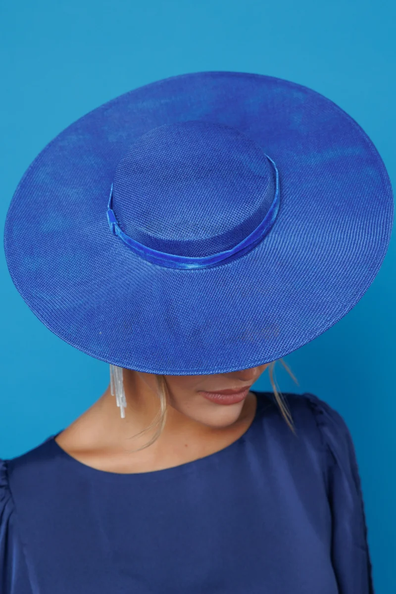 Canotier York Azul Klein